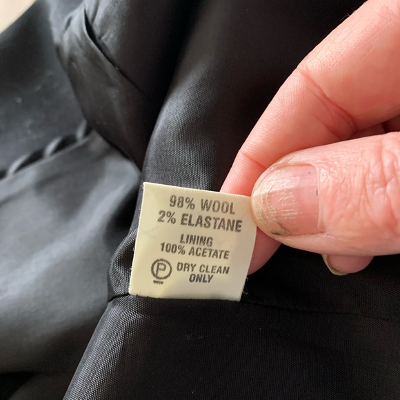 Black wool Viyella jacket/blazer. BNWT. - Picture 6 of 6